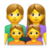 Family: Man, Woman, Girl, Girl Emoji Copy Paste ― 👨‍👩‍👧‍👧 - lg