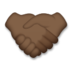 Handshake: Dark Skin Tone Emoji Copy Paste ― 🤝🏿 - lg
