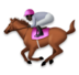 Horse Racing: Dark Skin Tone Emoji Copy Paste ― 🏇🏿 - lg