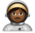 Man Astronaut: Medium-dark Skin Tone Emoji Copy Paste ― 👨🏾‍🚀 - lg