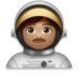 Man Astronaut: Medium Skin Tone Emoji Copy Paste ― 👨🏽‍🚀 - lg