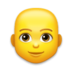 Man: Bald Emoji Copy Paste ― 👨‍🦲 - lg