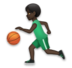 Man Bouncing Ball: Dark Skin Tone Emoji Copy Paste ― ⛹🏿‍♂ - lg