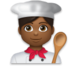 Man Cook: Medium-dark Skin Tone Emoji Copy Paste ― 👨🏾‍🍳 - lg