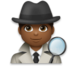 Man Detective: Medium-dark Skin Tone Emoji Copy Paste ― 🕵🏾‍♂ - lg