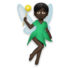Man Fairy: Dark Skin Tone Emoji Copy Paste ― 🧚🏿‍♂ - lg