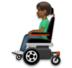 Man In Motorized Wheelchair: Medium-dark Skin Tone Emoji Copy Paste ― 👨🏾‍🦼 - lg