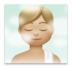 Man In Steamy Room: Medium-light Skin Tone Emoji Copy Paste ― 🧖🏼‍♂ - lg