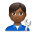 Man Mechanic: Medium-dark Skin Tone Emoji Copy Paste ― 👨🏾‍🔧 - lg