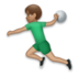 Man Playing Handball: Medium Skin Tone Emoji Copy Paste ― 🤾🏽‍♂ - lg