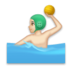 Man Playing Water Polo: Light Skin Tone Emoji Copy Paste ― 🤽🏻‍♂ - lg