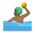 Man Playing Water Polo: Medium-dark Skin Tone Emoji Copy Paste ― 🤽🏾‍♂ - lg