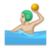 Man Playing Water Polo: Medium-light Skin Tone Emoji Copy Paste ― 🤽🏼‍♂ - lg