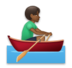 Man Rowing Boat: Medium-dark Skin Tone Emoji Copy Paste ― 🚣🏾‍♂ - lg