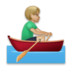 Man Rowing Boat: Medium-light Skin Tone Emoji Copy Paste ― 🚣🏼‍♂ - lg