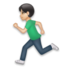 Man Running: Light Skin Tone Emoji Copy Paste ― 🏃🏻‍♂ - lg