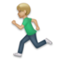 Man Running: Medium-light Skin Tone Emoji Copy Paste ― 🏃🏼‍♂ - lg