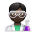 Man Scientist: Dark Skin Tone Emoji Copy Paste ― 👨🏿‍🔬 - lg