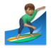 Man Surfing: Medium Skin Tone Emoji Copy Paste ― 🏄🏽‍♂ - lg