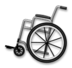Manual Wheelchair Emoji Copy Paste ― 🦽 - lg