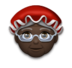 Mrs. Claus: Dark Skin Tone Emoji Copy Paste ― 🤶🏿 - lg