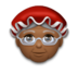 Mrs. Claus: Medium-dark Skin Tone Emoji Copy Paste ― 🤶🏾 - lg