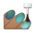 Nail Polish: Medium-dark Skin Tone Emoji Copy Paste ― 💅🏾 - lg