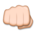 Oncoming Fist: Medium-light Skin Tone Emoji Copy Paste ― 👊🏼 - lg