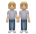 People Holding Hands: Medium-light Skin Tone Emoji Copy Paste ― 🧑🏼‍🤝‍🧑🏼 - lg
