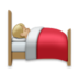 Person In Bed: Medium-light Skin Tone Emoji Copy Paste ― 🛌🏼 - lg