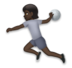 Person Playing Handball: Dark Skin Tone Emoji Copy Paste ― 🤾🏿 - lg