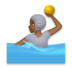 Person Playing Water Polo: Medium-dark Skin Tone Emoji Copy Paste ― 🤽🏾 - lg