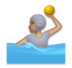 Person Playing Water Polo: Medium Skin Tone Emoji Copy Paste ― 🤽🏽 - lg