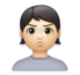 Person Pouting: Light Skin Tone Emoji Copy Paste ― 🙎🏻 - lg
