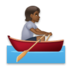 Person Rowing Boat: Medium-dark Skin Tone Emoji Copy Paste ― 🚣🏾 - lg