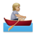 Person Rowing Boat: Medium-light Skin Tone Emoji Copy Paste ― 🚣🏼 - lg
