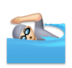 Person Swimming: Light Skin Tone Emoji Copy Paste ― 🏊🏻 - lg