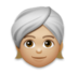 Person Wearing Turban: Medium-light Skin Tone Emoji Copy Paste ― 👳🏼 - lg