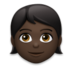 Person: Dark Skin Tone Emoji Copy Paste ― 🧑🏿 - lg