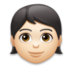 Person: Light Skin Tone Emoji Copy Paste ― 🧑🏻 - lg
