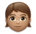 Person: Medium Skin Tone Emoji Copy Paste ― 🧑🏽 - lg