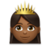 Princess: Medium-dark Skin Tone Emoji Copy Paste ― 👸🏾 - lg