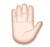 Raised Hand: Light Skin Tone Emoji Copy Paste ― ✋🏻 - lg