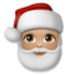 Santa Claus: Medium Skin Tone Emoji Copy Paste ― 🎅🏽 - lg