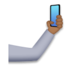 Selfie: Medium-dark Skin Tone Emoji Copy Paste ― 🤳🏾 - lg