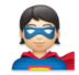 Superhero: Light Skin Tone Emoji Copy Paste ― 🦸🏻 - lg