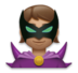 Supervillain: Medium Skin Tone Emoji Copy Paste ― 🦹🏽 - lg