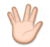 Vulcan Salute: Medium-light Skin Tone Emoji Copy Paste ― 🖖🏼 - lg