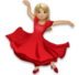 Woman Dancing: Medium-light Skin Tone Emoji Copy Paste ― 💃🏼 - lg