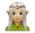 Woman Elf: Medium-light Skin Tone Emoji Copy Paste ― 🧝🏼‍♀ - lg